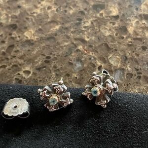 Konstantino Maltese Cross Earrings